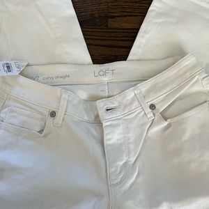 Brand new Ann Taylor Loft curvy straight jeans size 2